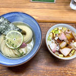 昆布水つけ麺 醤油