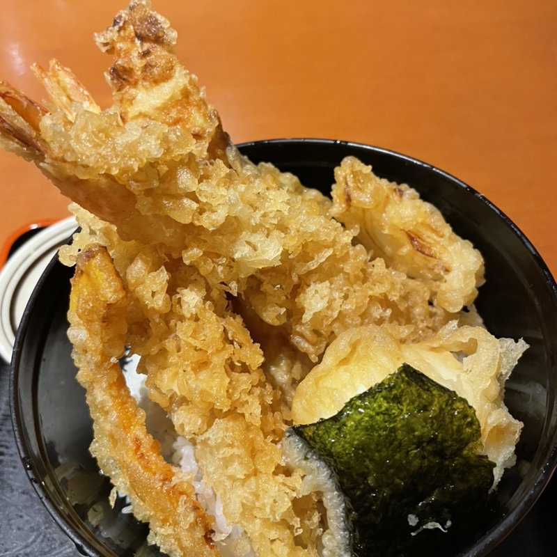 極天丼(饂飩の四國 さんプラザ店)