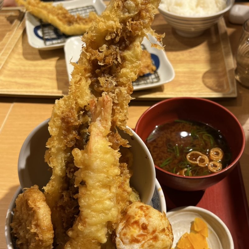 穴子天丼(えびのやイオンモール北戸田)