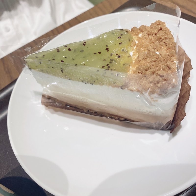 キウイフルーツのレアチーズケーキ(スターバックスコーヒー 京都亀岡店)