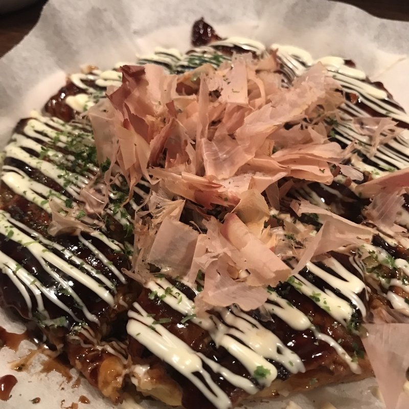 豚玉(ぼちぼち 高円寺北口店)