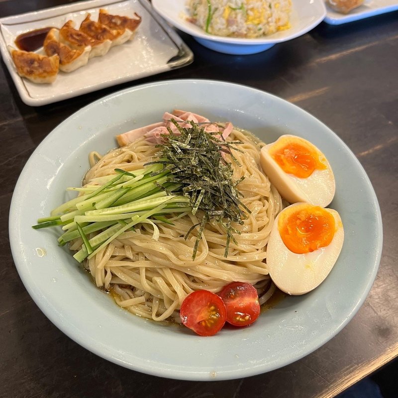 冷やし中華(限定)(博多とんこつ 豚の足跡)