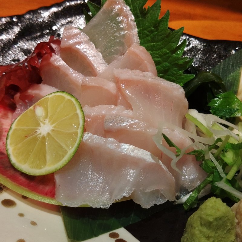 ほっけ刺身(海味 はちきょう 本店)