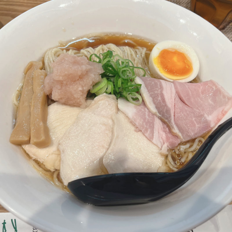 さっぱり梅おろしチャーシュー麺(期間限定)(麺屋33)