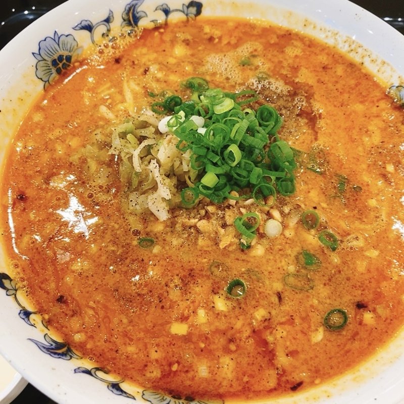 四川坦々麺（2辛）(汁なし坦々麺と中華そば　白竜)