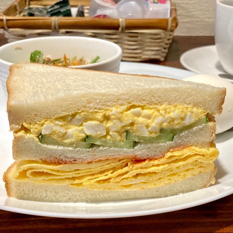 ダブルエッグ(サンカフェ平野店)