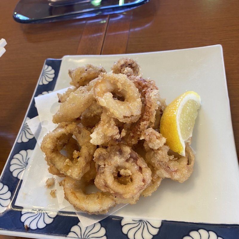真イカから揚げ(星の宮カントリー倶楽部レストラン )