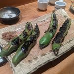 そら豆炭火焼き(居酒屋　純ちゃん )