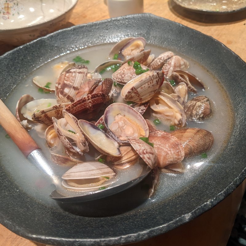 アサリ酒蒸し(居酒屋　純ちゃん )