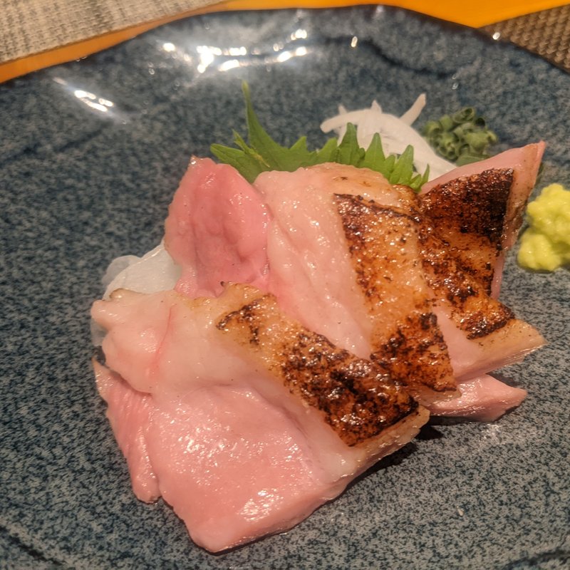 鴨のもも炙り(鳥のかけ橋)