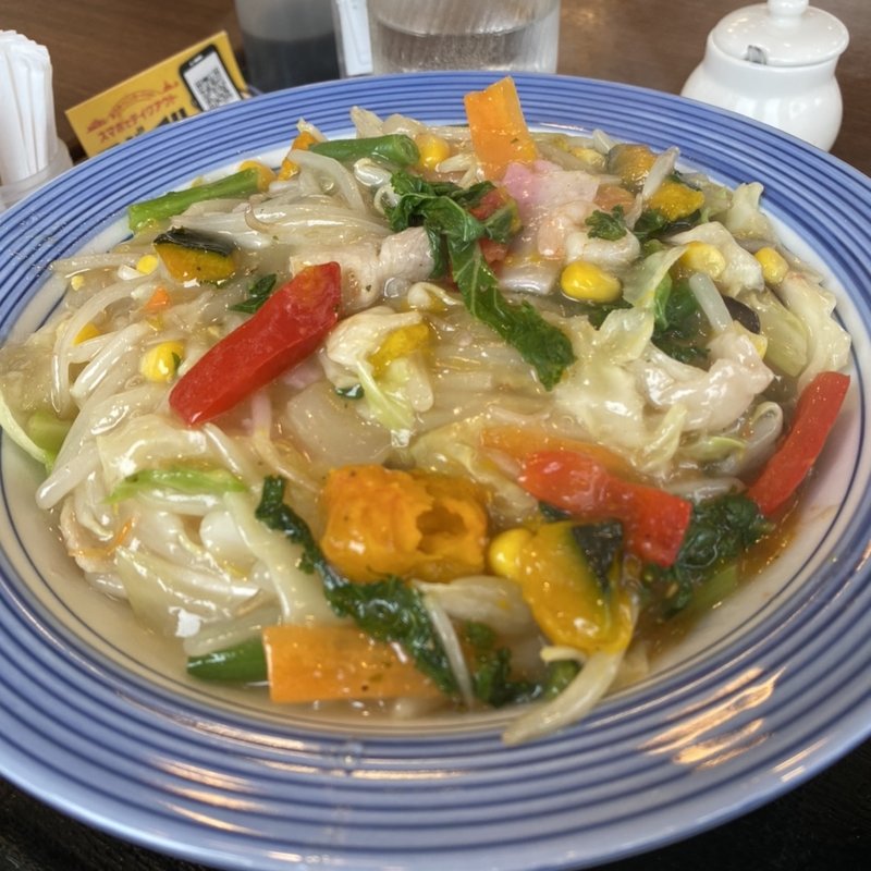 彩り野菜の長崎皿うどん(リンガーハット 福岡前原店 )