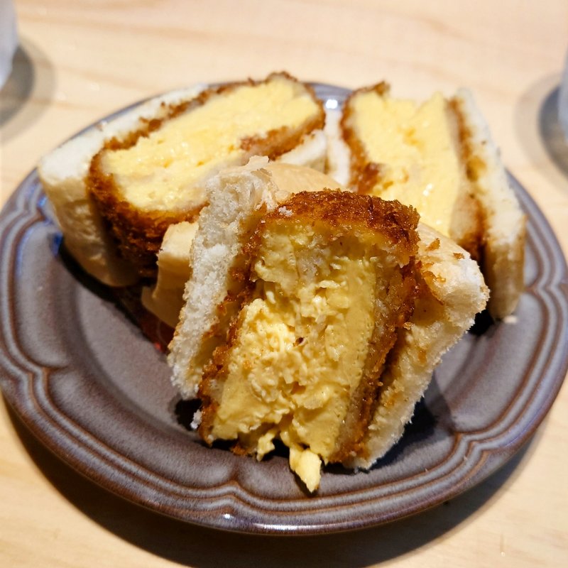 筑紫野玉子かつサンド(NUMBER SHOT 天神店)