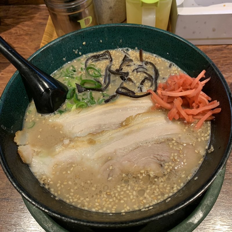 老塩とんこつ(博多とんこつ 天神旗)