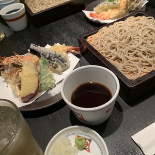 天ぷら蕎麦(青山 川上庵)