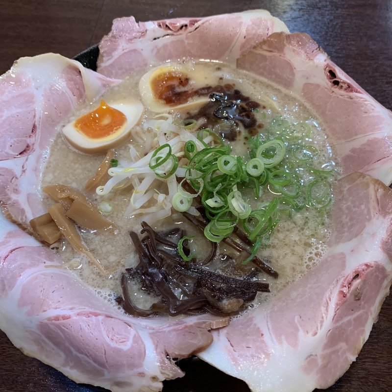 極上とんこつ(細麺)(らぁ麺喜希)