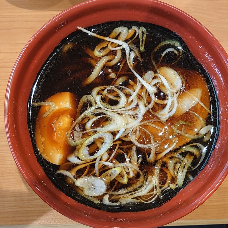 醤油ブラックらーめん(無添くら寿司　イトーヨーカドー大井町店)