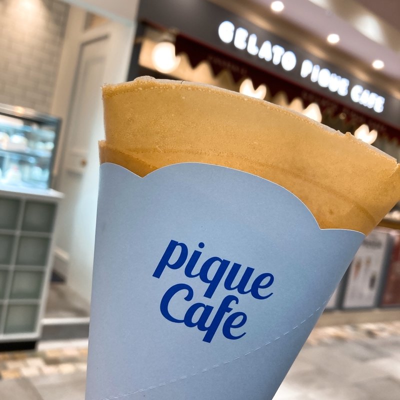 カスタードクリームクレープ(ジェラート ピケ カフェ クレープ リー)