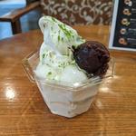 白玉ぜんざい糀ソフト