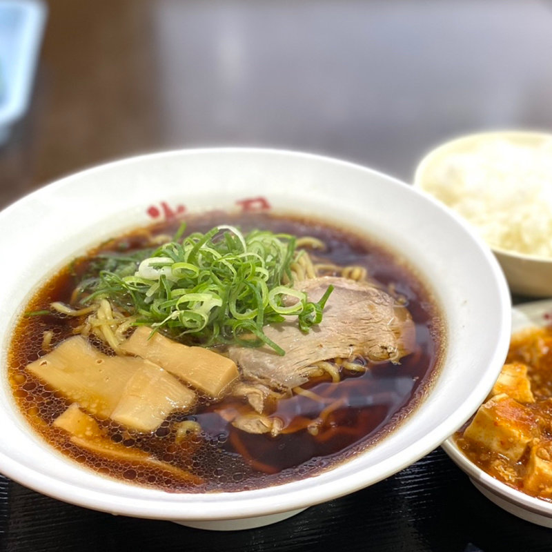 しょうゆラーメン(大衆食堂 半田屋 西線南七条店)