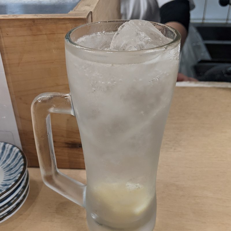 強炭酸生レモンサワー(立ち飲み処 桂)