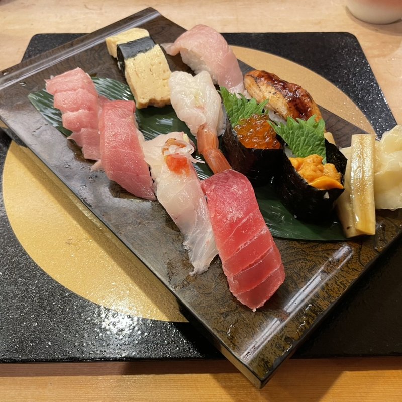 粋魚（いなせ）にぎり(大塚寿し常 本店)