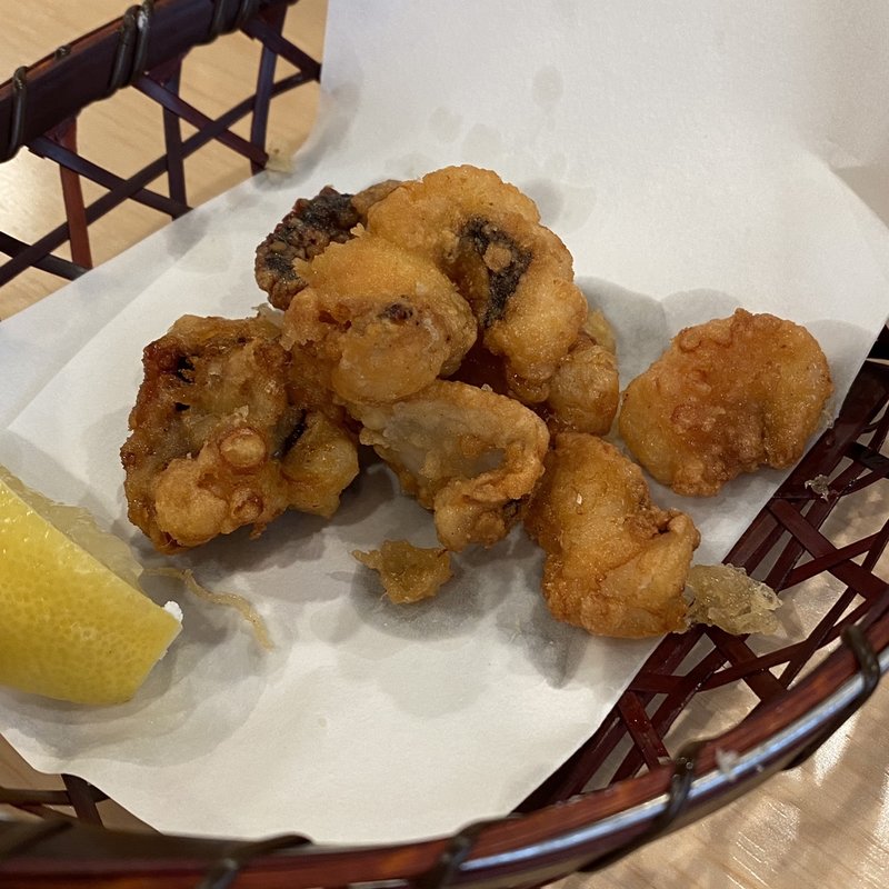 たこ唐揚げ(うどん食堂太鼓亭 伊丹昆陽店)