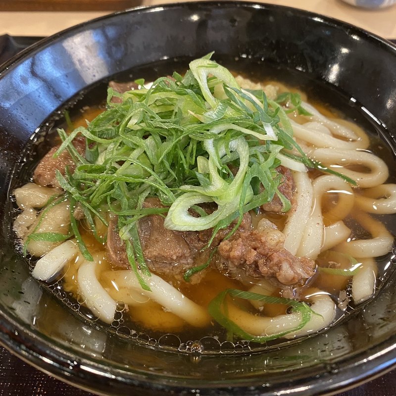 肉だしうどん (うどん食堂太鼓亭 伊丹昆陽店)