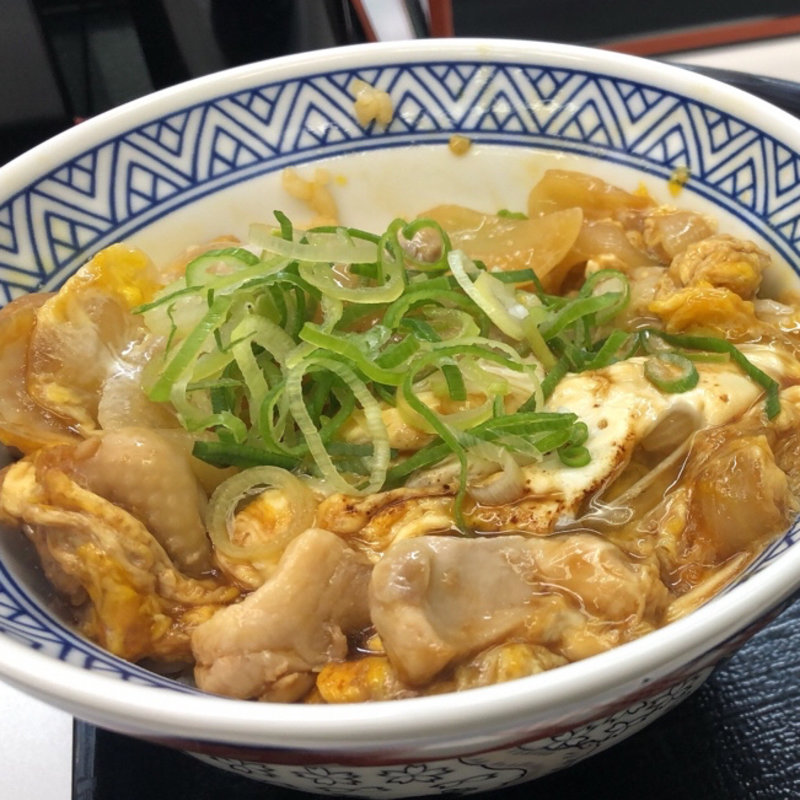 親子丼(吉野家 太子堂店)