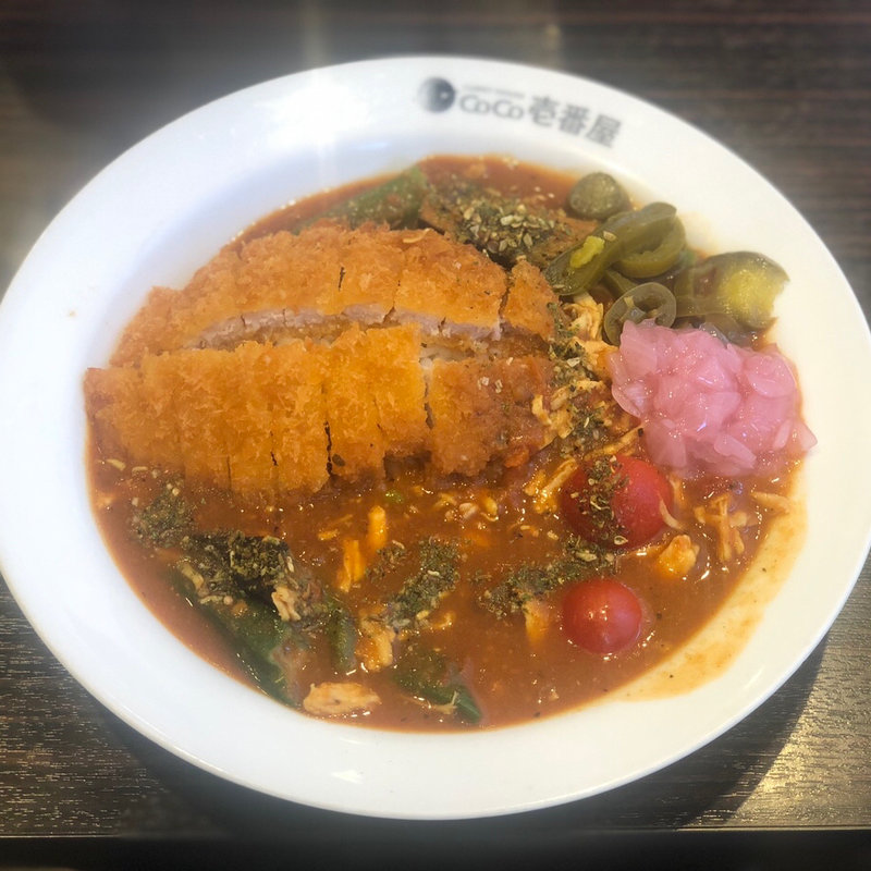スパイスカレー(かつトッピング)(CoCo壱番屋 近鉄八尾駅店)