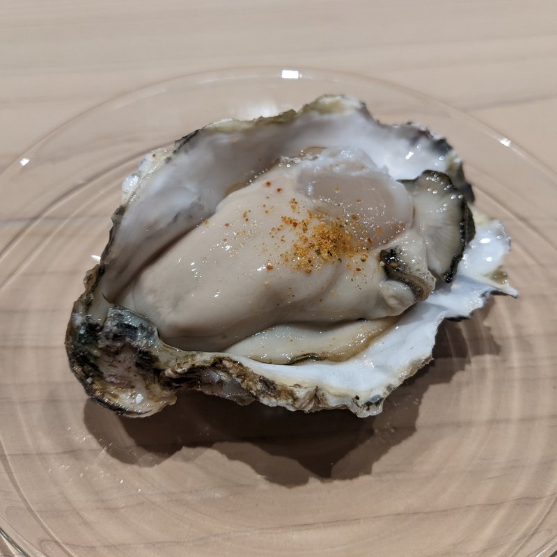 長崎有明産牡蠣(鮨  こゝろ)