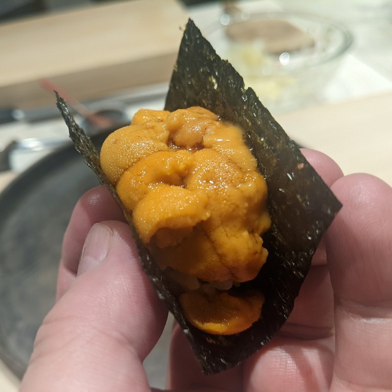 ウニ(鮨  こゝろ)