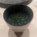 味噌汁(鮨  こゝろ)