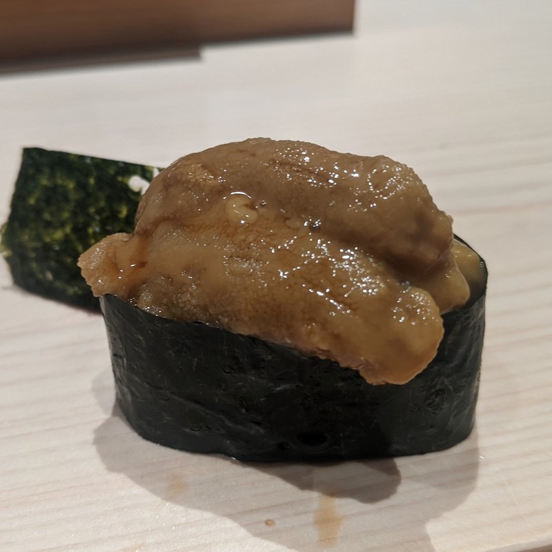 ムラサキウニ(鮨つぐ)