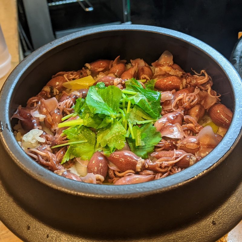ホタルイカご飯(割烹　船生 )