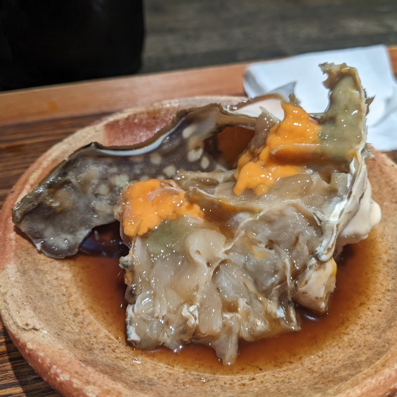 酔っ払い蟹(松陰鶴水)