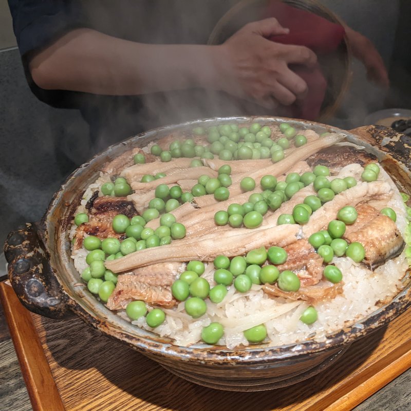 穴子・鰻ご飯(松陰鶴水)