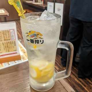 本気レモンサワー(もつしげ 横浜西口一番街店)