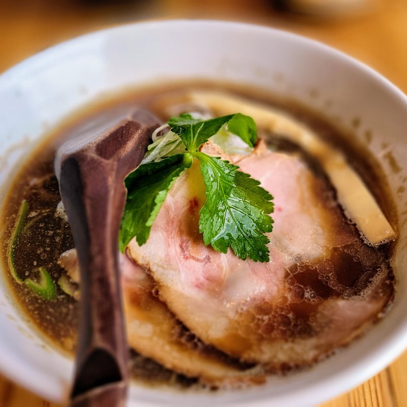 月寒店限定にぼちゅう(Shin.煮干専門 月寒店)