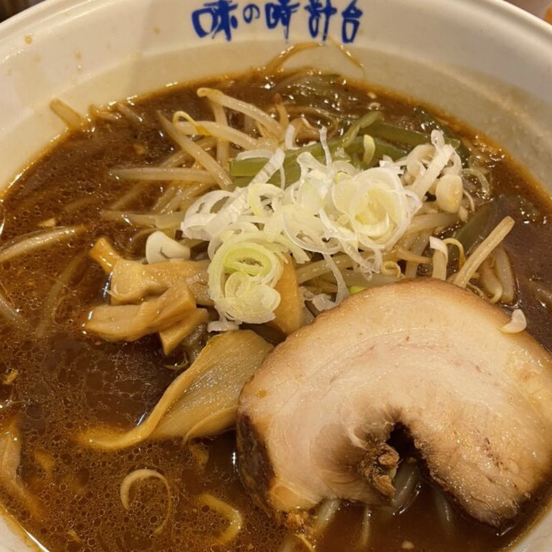 味噌ラーメン(味の時計台 横浜関内店)