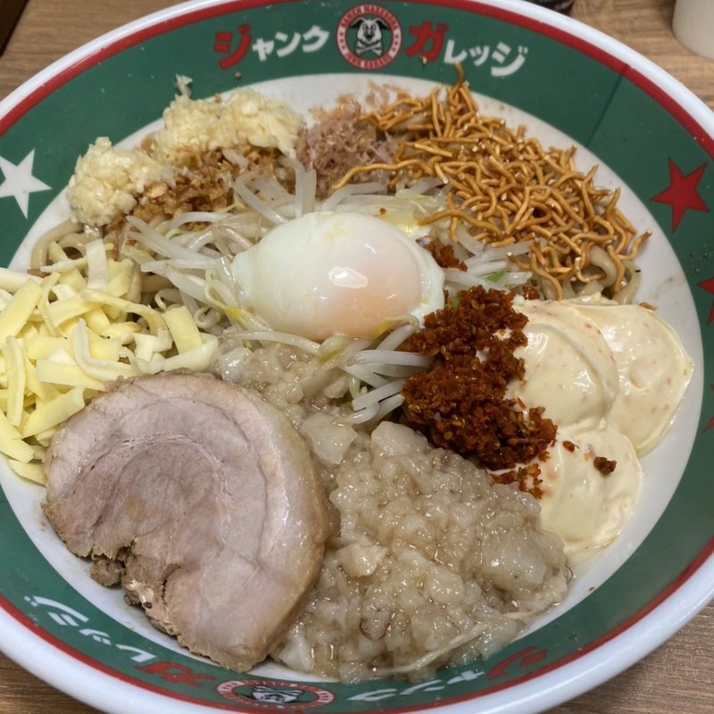 まぜそば(ジャンクガレッジ 東大宮店)