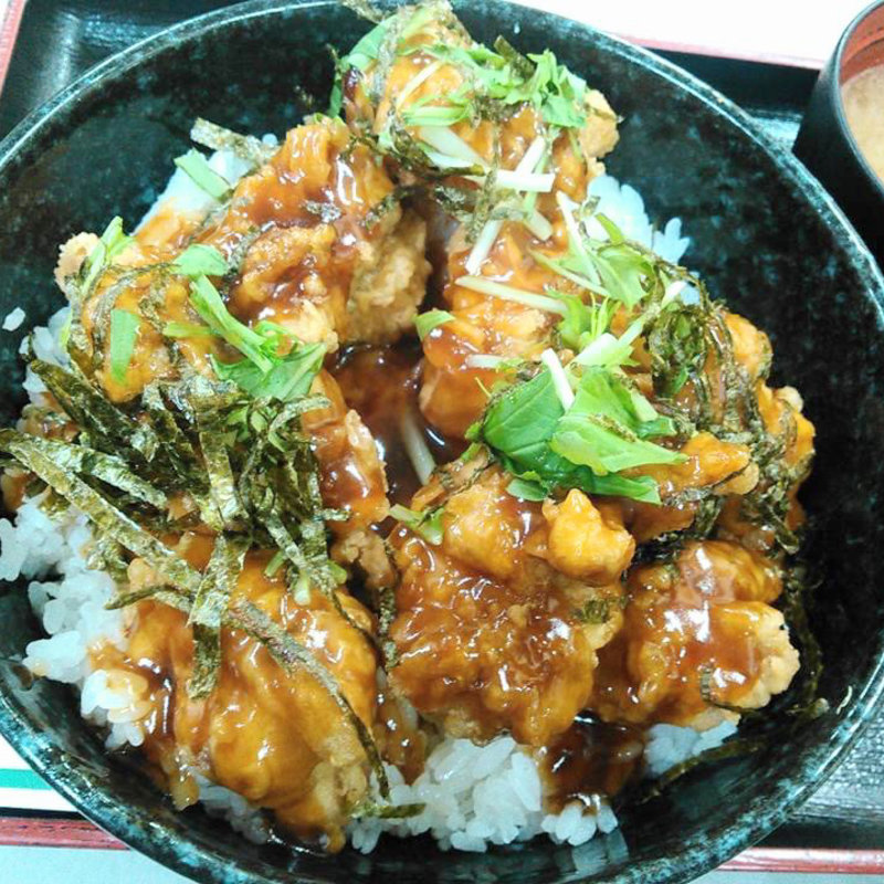 鳥甘酢丼(風とり)