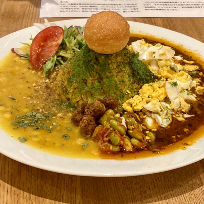 ヒハツキーマカレー(薬師堂本舗×ヘンプカフェOSAKA)