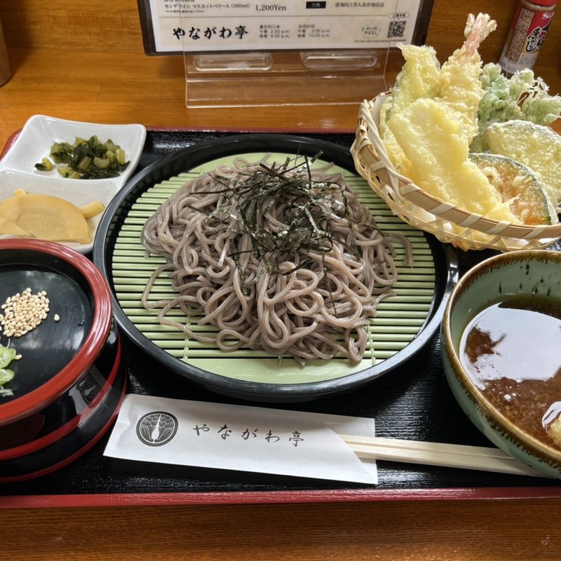 天ざるそば(やながわ亭)
