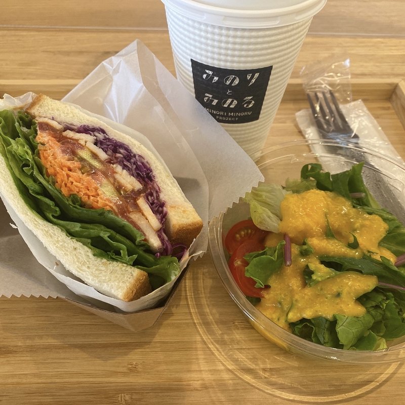 サンドイッチランチ(みのりカフェ 三越銀座店)