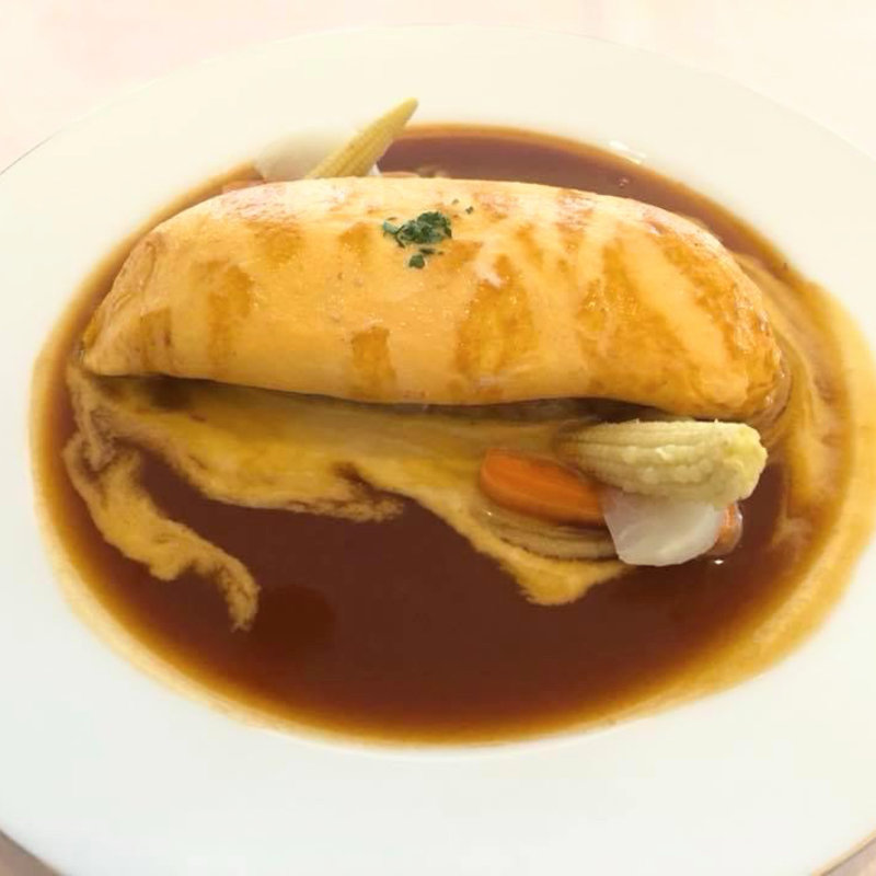 オムライス(銀座・和光アネックス ティーサロン)