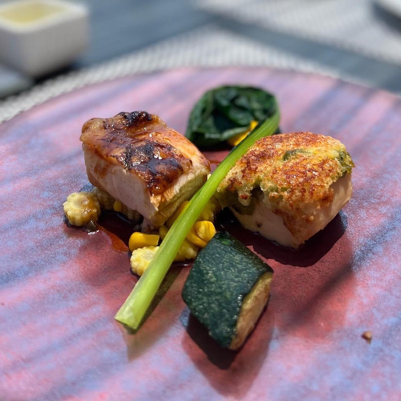 川床ランチA(LE UN鮒鶴京都鴨川リゾート)