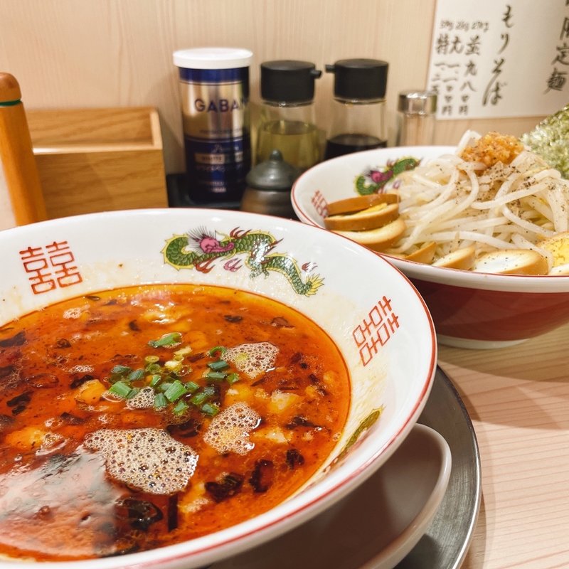 にんたま 三丁目のもりそば(ラーメン専科 竹末食堂)
