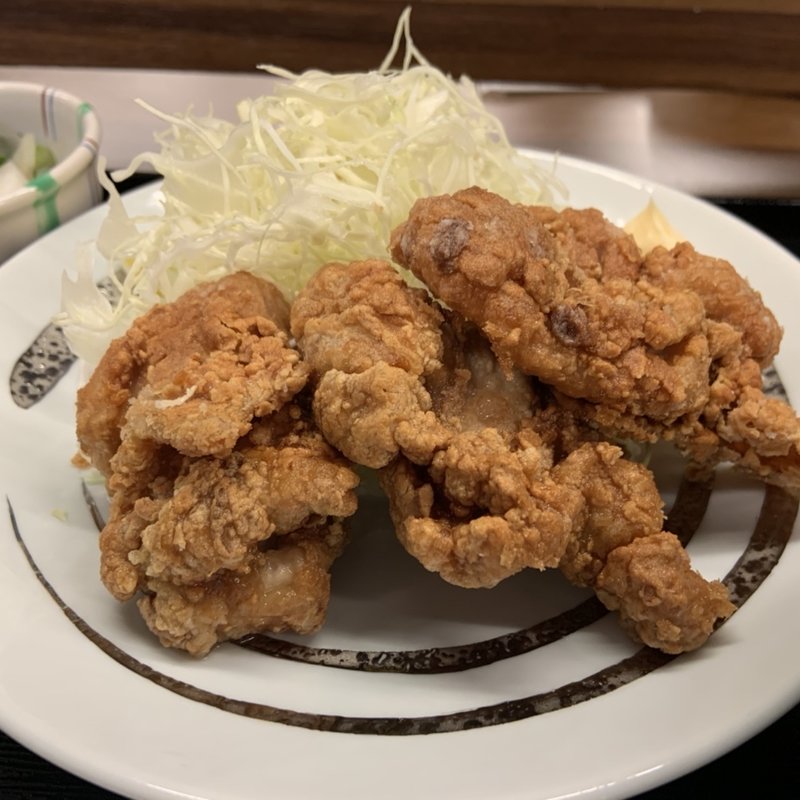 新潟ハーブ鶏唐揚げ 定食(めし処 和來)