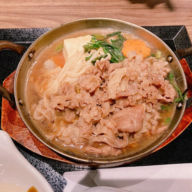 すき焼き定食(珈穂音 （かぽね）)