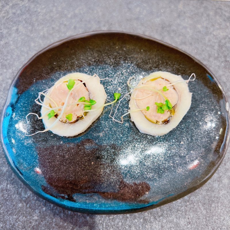 「はじまり」鱧(レストラン マリヴォー)